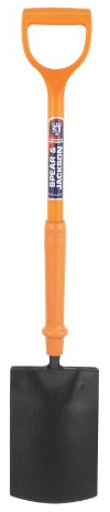 Spear & Jackson 1180PF/INS isolierter Polyfaser-Spaten mit Trittkante