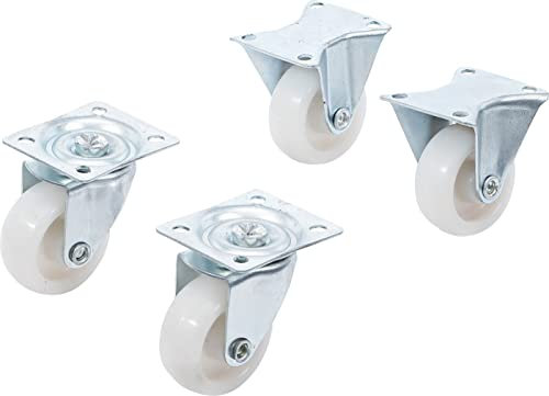 BGS Diy 80330 | Lenk-/Bockrollen-Satz | 40 mm | 4-tlg.