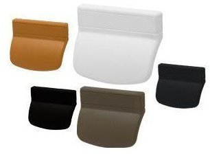 Balkontürgriff Ziehgriff Terassentürgriff Weiß -Braun -Eiche -Schwarz -Antrazit (Weiß)