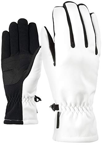 Ziener Damer IMPORTA LADY glove multisport funktions-/utomhushandskar | vindtät, ventilerande, vit (vit), 8,5