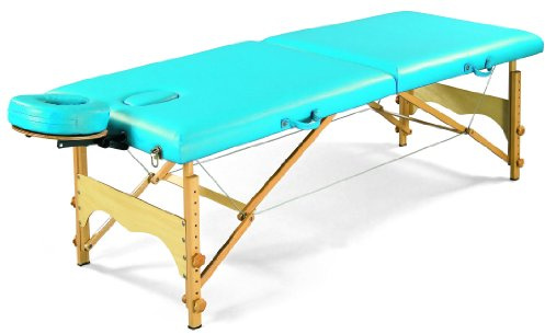 3B Scientific W60601G Green Basic PorTable Massage Table, 72.5 Length x 27.5 Width