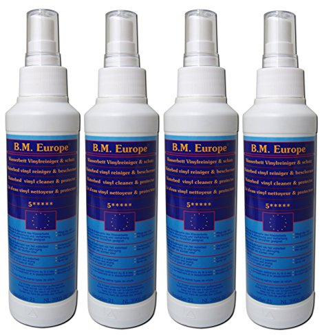 B.M. Europe 4X Vinylreiniger 250ml = 1 Liter Vinylclean Wasserbett Softside Hardside