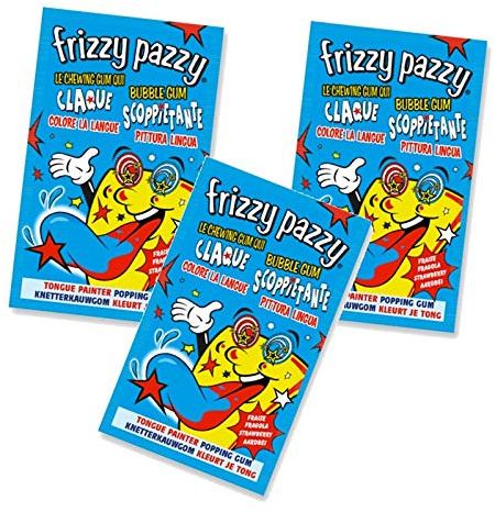 Frizzy Pazzy Bubble Gum LA BOITE DE 50