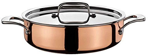 Spring 0715450628 Culinox Gourmettopf mit Deckel, Andere, silber, 11,4 x 32,4 x 39,2 cm