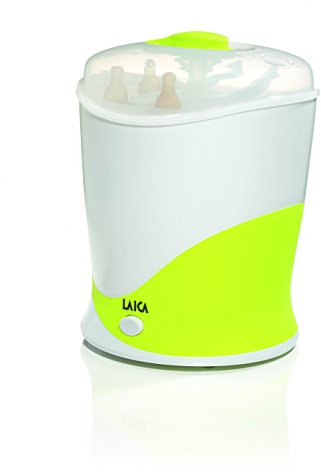 Laica stérilisateur électrique à vapeur BC1005, couleur blanc/vert
