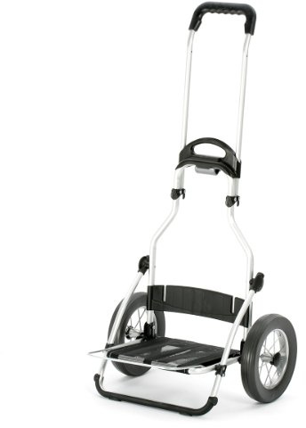 Andersen Einkaufstrolley - Royal Shopper - klappbar | Aufhängung für Einkaufswagen - belastbar 50 kg - Aluminium - Trolley - Metallspeichen-Rad Ø 25 cm