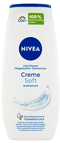Nivea Doccia Crema Creme Soft, Bagnoschiuma Fragranza Delicata, 250 ml
