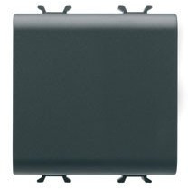 Gewiss - GW12198 - COPRIFORO 2M NERO