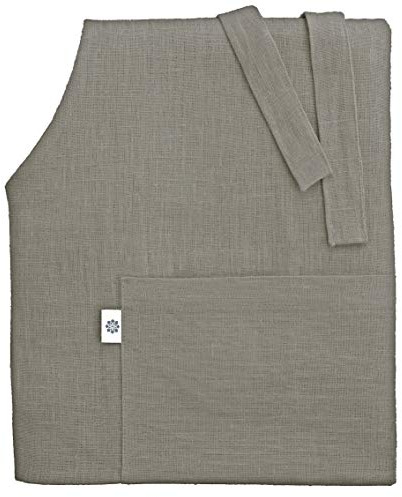 Linen & Cotton Küchenschürze, Kochschürze, Backschürze Grillschürze ELLA -100% Leinen