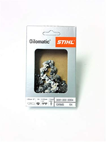 Stihl 36610000064 Sägekette 13RMS (Vollmeißel) 1/4 1,3 64 Glieder
