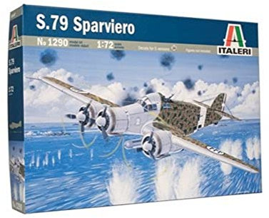 Italeri 1290 - S.79 Sparviero modellismo aerei Model Kit Scala 1:72