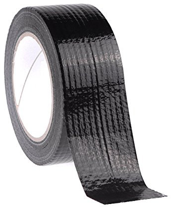 Gewebeklebeband 50m x 48mm Klebeband Panzertape Gewebeband in schwarz
