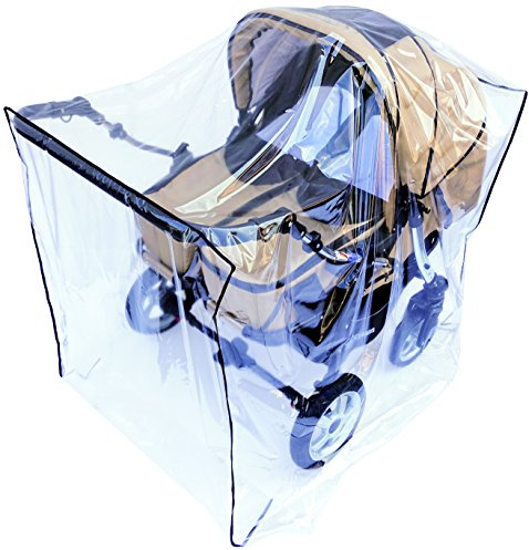 Sunnybaby 18898 - Copertura antipolvere per passeggino gemellare, in pellicola