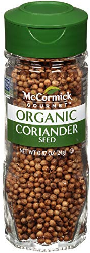 McCormick Gourmet Organic Coriander Seed, 0.87 Oz