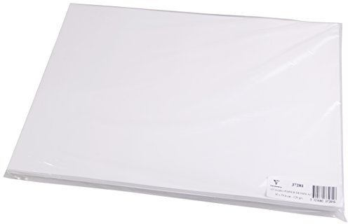 Clairefontaine 37281C Skizzenpapier (120 g, DIN A2, 42 x 59,4 cm, 125 Blatt, ideal für Künstler oder die Schule) weiß