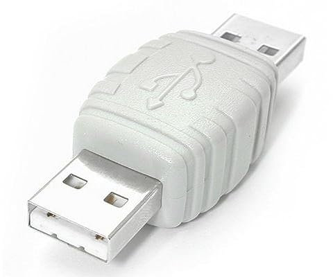 STARTECH.COM Adaptador de Cable USB A a USB A M/M - Cambiador de género USB - USB (F) a USB (F) - GCUSBAAMM