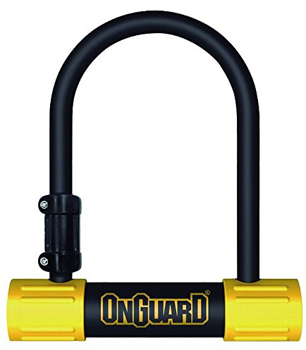 ONGUARD 45008013 Bulldog Mini-Fahrradschloss, Schwarz, 8,9 x 14,9 cm