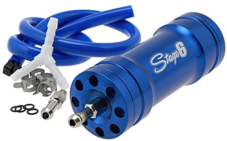 Boost Bottle Stage6 blau eloxiert inkl. Montageset