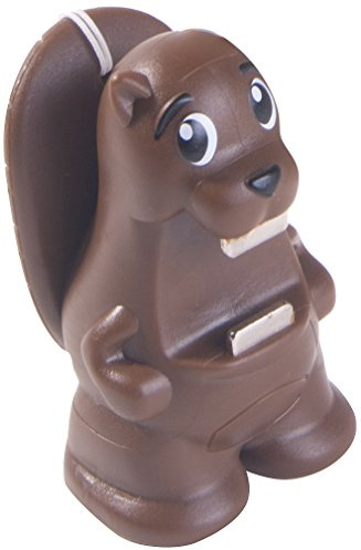 Main Sauce Productions 1-Piece Plastic and Metal Nice Beaver Bottle Opener, Brown