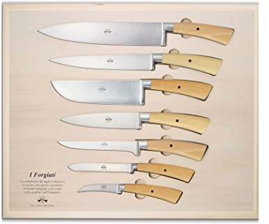 Coltellerie Berti - SU MISURA Trinciante Preparaz. CTP - Portacoltelli magnetico per coltelli forgiati