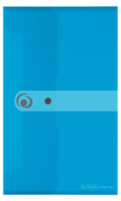 Herlitz 11207099 Dokumententasche 6er Pack PP DL blau transparent