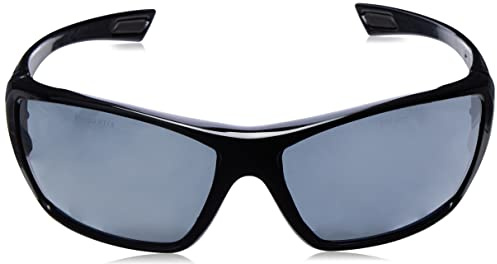 Bolle - HUSTLER - Montura nylon negro - ocular PC - ahumado anti-rayaduras y anti-vaho - funda microfibra gratuita