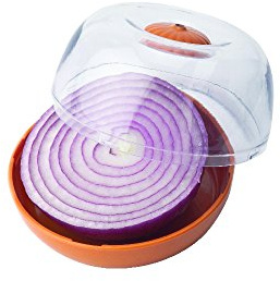 Joie Kitchen Gadgets 31012 Joie Fresh Flip Onion Saver Pod, Plastic, Brown