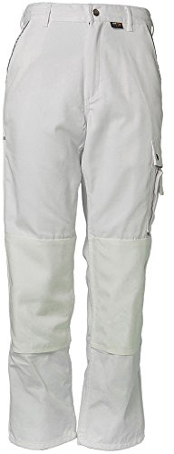 Planam 2122042 Canvas 320 - Pantalón (Talla 42), Color Blanco