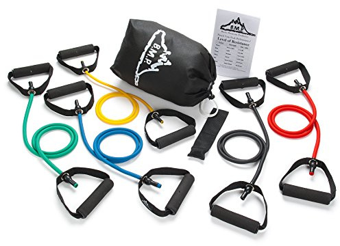 Black Mountain Products Resistance Band Set (Five Bands Included)