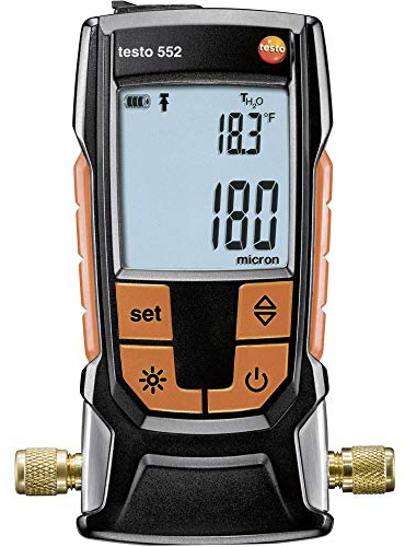 Testo SE & Co.KGaA 552 Digitales Vakuum-Messgerät, Bluetooth