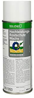 Bio-Chem HOCHLEISTUNGS-ROSTSCHUTZ WACHS I Langzeit-Korrosionsschutz (400 ml Aerosoldose)