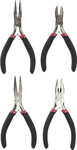 Mannesmann - M10840 – Set pinze per elettronica, 4 pz.