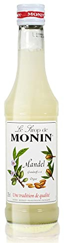 Monin Sciroppo di Orzata, Dolciumi, Accessori Bar, Cocktail, Bottiglia da 250 ml