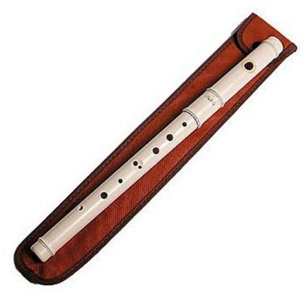 FLAUTA DULCE TRAVESERA - Aulos (C21) Plastico (Tipo Pifano) 2 Piezas