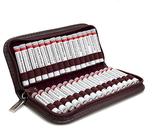Sanavit Homöopathische Hausapotheke C30 | 30 Mittel – Bordeaux