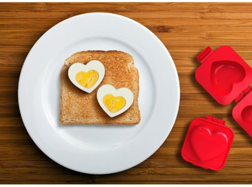 Eierformer Herz für das kreative Liebes Frühstück