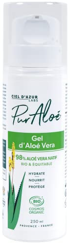 Pur'Aloe, Gel di Aloe Vera, biologico, 250 ml