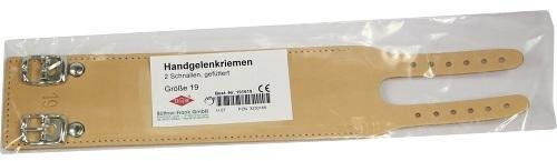 HANDGELENKRIEMEN 19 Leder 2 Schnallen gef. 1 St