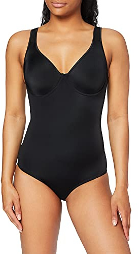Sassa Dam formare body dubbel, Svart (svart 00500), 75B