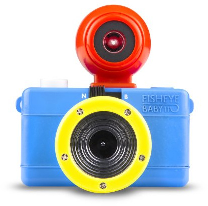 Lomography Macchina Fotografica Analogica Fisheye Baby 110 - Multicolor