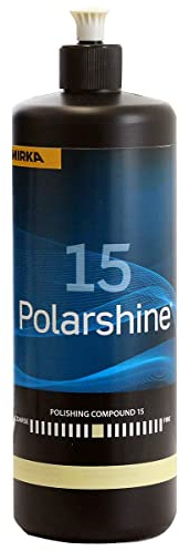 Mirka Pasta Lucidante Polarshine 15 1000 ml senza silicone | Lucidante professionale medio-grosso senza silicone ideale per finiture su legno e metallo con risultati brillanti e duraturi