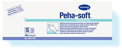 100 Peha-soft powderfree Latexhandschuhe Gr. XS