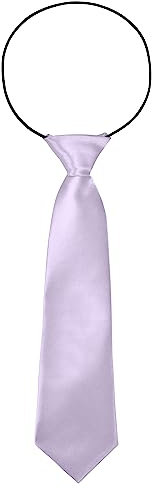 BomGuard Cravatta da bambino ragazzi, lilla