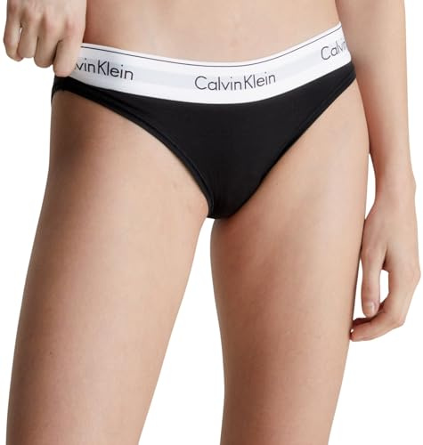 Calvin Klein dam Bikini byxor Bikini 0000f3787e, Svart (svart 001), XS