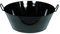 Riess, 0375-022 - Padella profonda 45, classica, colore nero, diametro: 45 cm, altezza: 19,2 cm, capacità: 18 litri, smaltata, nero, a induzione