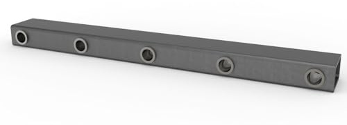 Joma-Tech | Zinkenträger mit eingeschweißten Hülsen / Buchsen in 870 mm Arbeitsbreite für Radlader, Teleskoplader, Schlepper und Hoflader