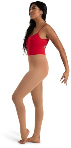 Capezio womens Opaque Tight, Caramel, Small-Medium US(Pack of 1)