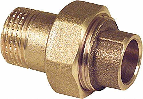 Rotguß-Lötfittings 4331g Verschraubung flachdichtend 22-R 3-4'' AG