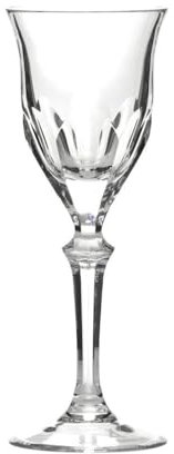 ARNSTADT KRISTALL Likörglas Kristallglas Palais hell (16 cm) - mundgeblasen von Hand geschliffen Made in Germany