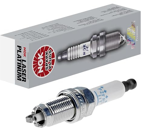 NGK Zündkerze PZFR5N-11T, 7742 | Laser Platinum | 1 Stück | PZFR5N-11T, 7742 passend für A3 A4 Altea Leon Toledo Octavia